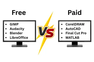Difference Between Free and Paid Software