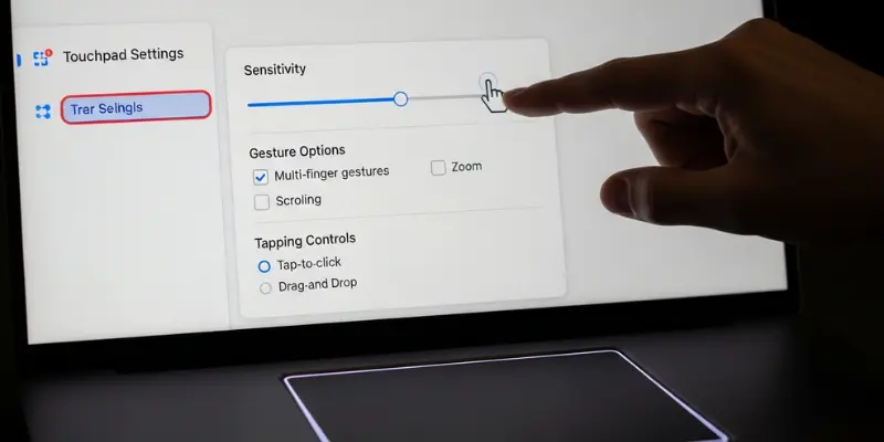 Customizing Touchpad Settings