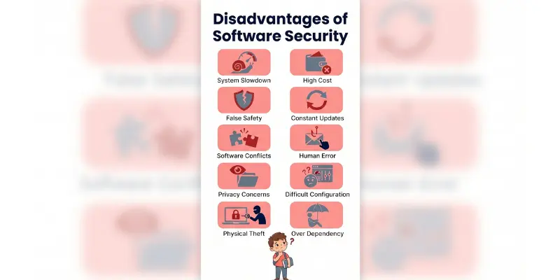 10 Disadvantages of Software Security