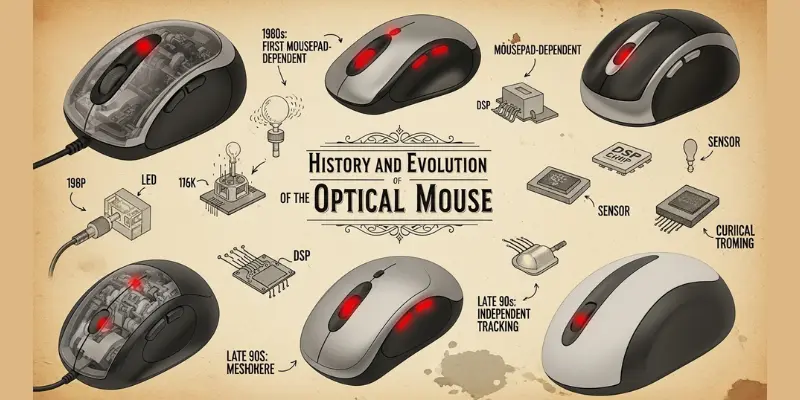 History and Evolution of Optical Mouse