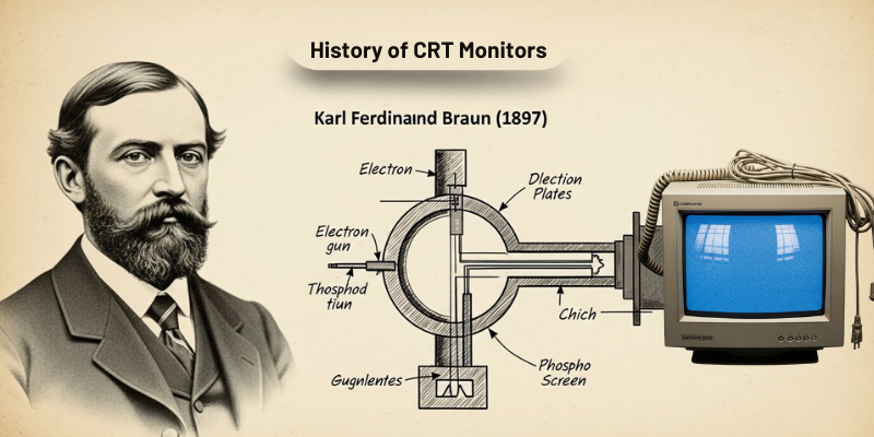 History of CRT Monitors