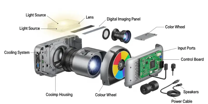 Parts of a Projector