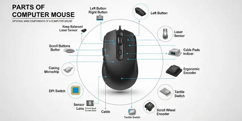 Parts of Computer Mouse and Their Functions
