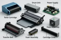 Different Parts of Laser Printer