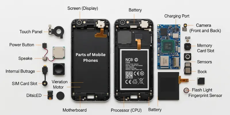 Parts of Mobile Phones