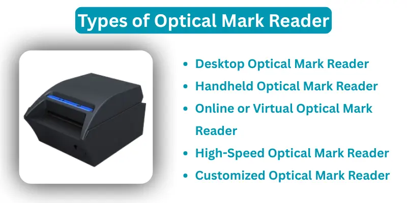 Types of Optical Mark Reader